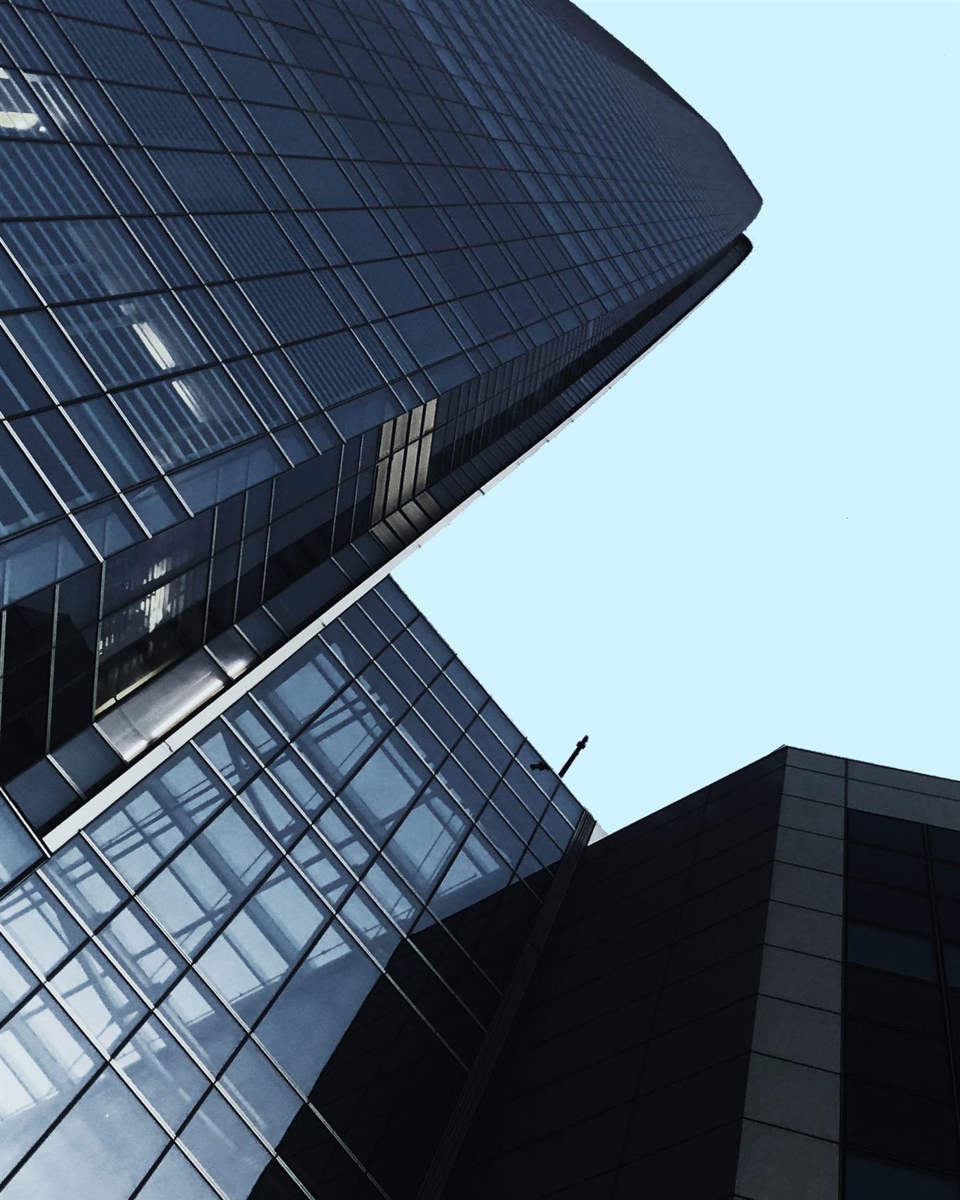 Modern glass office architecture